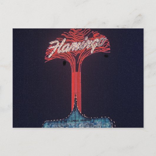 Las Vegas Flamingo Hotel Briefkaart (Voorkant)