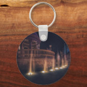 Las Vegas Flamingo Hotel Fountain Architecture Sleutelhanger (Voorkant)