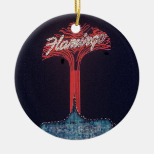 Las Vegas Flamingo Hotel Keramisch Ornament