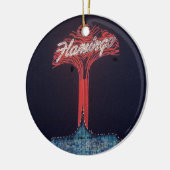 Las Vegas Flamingo Hotel Keramisch Ornament (Links)
