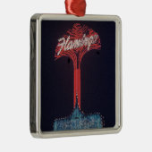 Las Vegas Flamingo Hotel Metalen Ornament (Rechts)
