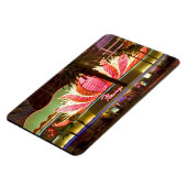 Las Vegas Flamingo @ nacht flexibele magneet (Linkerzijde)