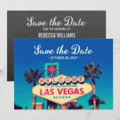  Las Vegas Foto - Save the Date Wedding (Voorkant / Achterkant)
