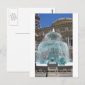 Las Vegas Fountain Briefkaart (Voorkant / Achterkant)