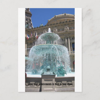 Las Vegas Fountain Briefkaart