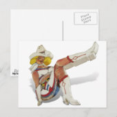 Las Vegas, Fremont Street - Glitter Gultch Gal Briefkaart (Voorkant / Achterkant)