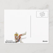 Las Vegas, Fremont Street - Glitter Gultch Gal Briefkaart (Achterkant)