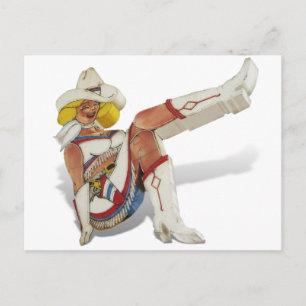 Las Vegas, Fremont Street - Glitter Gultch Gal Briefkaart