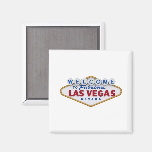 Las Vegas fridge magnet (Voorkant / Achterkant)