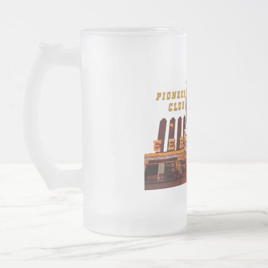 Las Vegas Frosted Glass Beer Mok (Links)