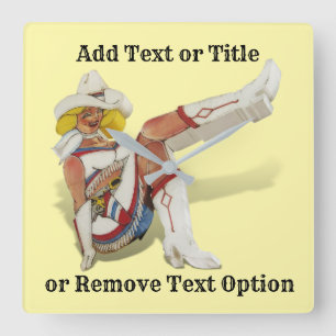  Las Vegas Gal Vierkante Klok