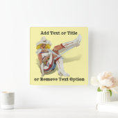 Las Vegas Gal Vierkante Klok (Huis)