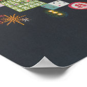  Las Vegas Gambling Travel Poster Art (Hoek)