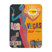  Las Vegas Gambling Travel Poster Art Magneet (Verticaal)