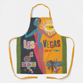 Las Vegas Gambling Travel Poster Art Schort (Voorkant)