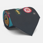 Las Vegas Gambling Travel Poster Art Stropdas (Opgerold)