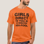 Las Vegas geeft je rechtstreeks Shirt<br><div class="desc">Iedereen die al meer dan 20 minuten op de Las Vegas strip zit, heeft mensen zien dragen die shirten als deze dragen, die pamfletten en kaarten uitdelen adverteren escorts DIRECT BIJ U IN 20 MINUTEN. Zou het niet grappig zijn als de hele Las Vegas strip vol was met mensen die...</div>