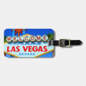 Las Vegas Gepersonaliseerd Bagagelabel (Voorkant horizontaal)