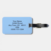 Las Vegas Gepersonaliseerd Bagagelabel (Achterkant horizontaal)