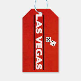 Las Vegas Gift Label Cadeaulabel