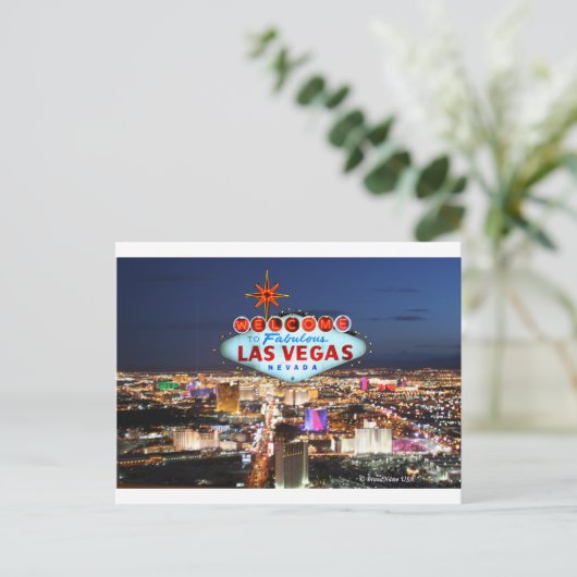 Las Vegas Gifts Briefkaart (Staand voorkant)
