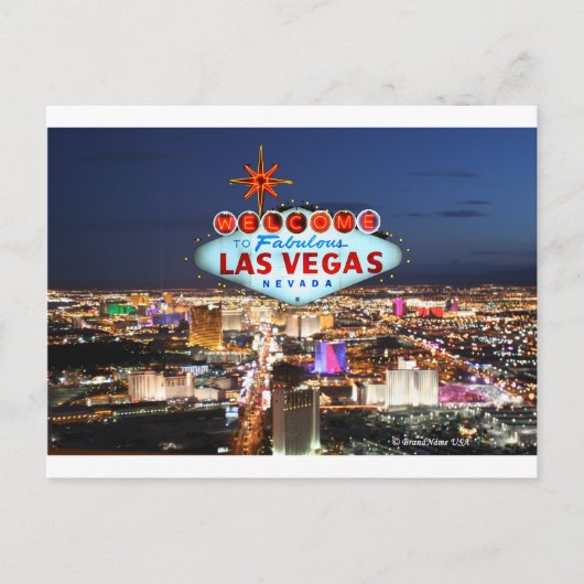 Las Vegas Gifts Briefkaart (Voorkant)