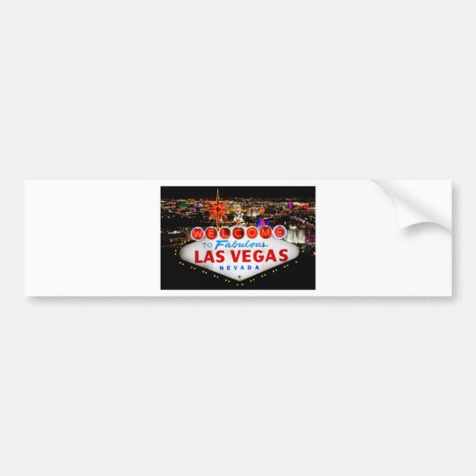 Las Vegas Gifts Bumpersticker (Voorkant)