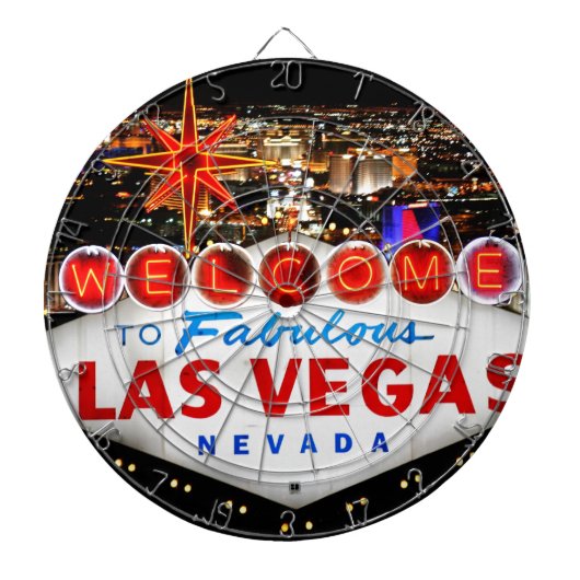 Las Vegas Gifts Dartbord (Voorkant)