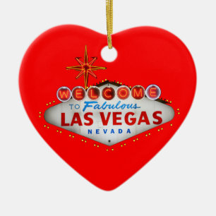 Las Vegas Gifts Keramisch Ornament