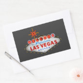 Las Vegas Gifts Rechthoekige Sticker (Envelop)