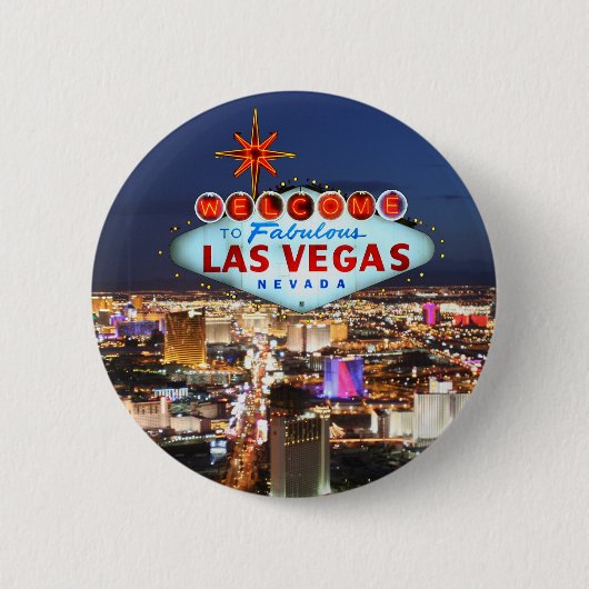 Las Vegas Gifts Ronde Button 5,7 Cm (Voorkant)