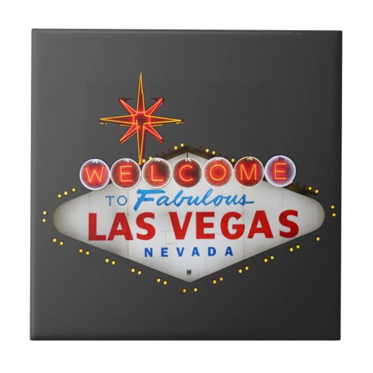 Las Vegas Gifts Tegeltje (Voorkant)