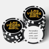 Las Vegas Girl Poker Chips (Opstapeling)