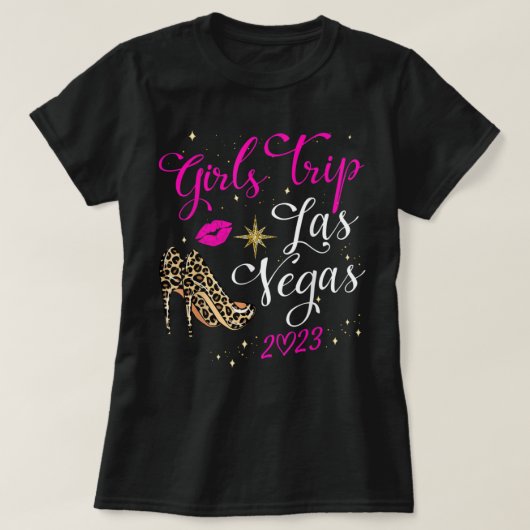 Las Vegas Girls Trip 2023 Shirten for Women Birthd T-shirt (Design voorkant)