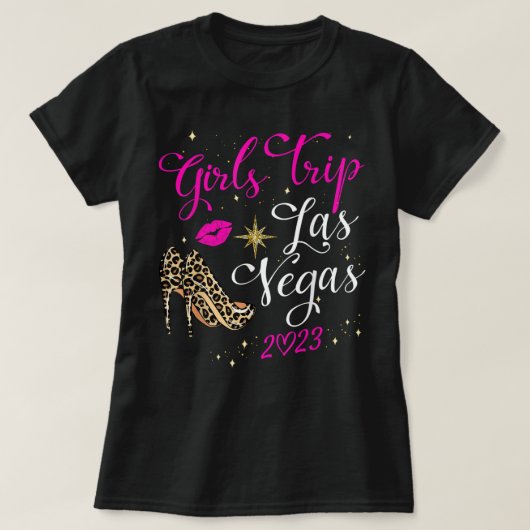 Las Vegas Girls Trip 2023 Shirten for Women Birthd T-shirt (Design voorkant)