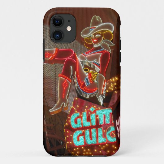 Las Vegas Glitter Gulch Case-Mate iPhone Case (Achterkant)
