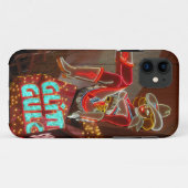 Las Vegas Glitter Gulch Case-Mate iPhone Case (Achterkant (horizontaal))