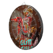 Las Vegas Glitter Gulch Dartbord (Voorkant Rechts)