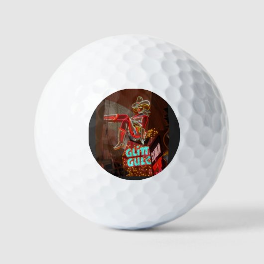 Las Vegas Glitter Gulch Golfballen (Voorkant)