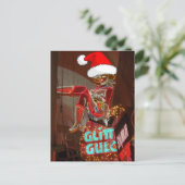 Las Vegas Glitter Gulch Kerstmis Feestdagenkaart (Staand voorkant)