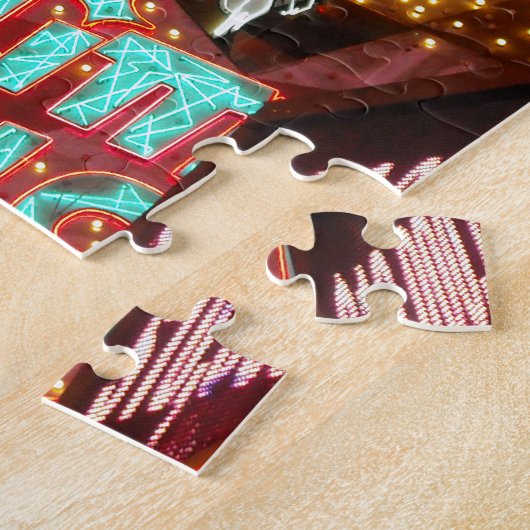 Las Vegas Glitter Gulch Legpuzzel (Zijkant)