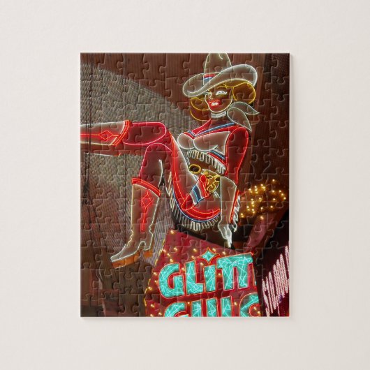 Las Vegas Glitter Gulch Legpuzzel (Verticaal)