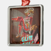 Las Vegas Glitter Gulch Metalen Ornament (Links)