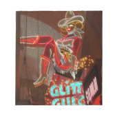 Las Vegas Glitter Gulch Notitieblok (Voorkant)