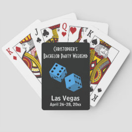 Las Vegas Gokken Verlovingsfeest Trip Favor Pokerkaarten