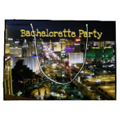 Las Vegas Gold Bachelorette Party Groot Cadeauzakje (Achterkant)
