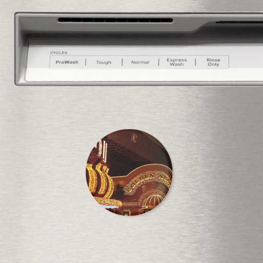 Las Vegas Golden Nugget Magneet (Insitu (Vaatwasser))