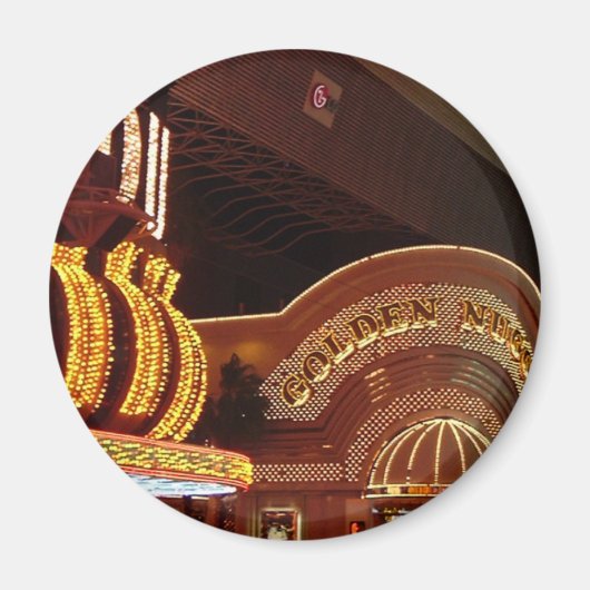 Las Vegas Golden Nugget Magneet (Voorkant)