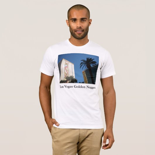 Las Vegas Golden Nugget T-shirt (Voorkant volledig)