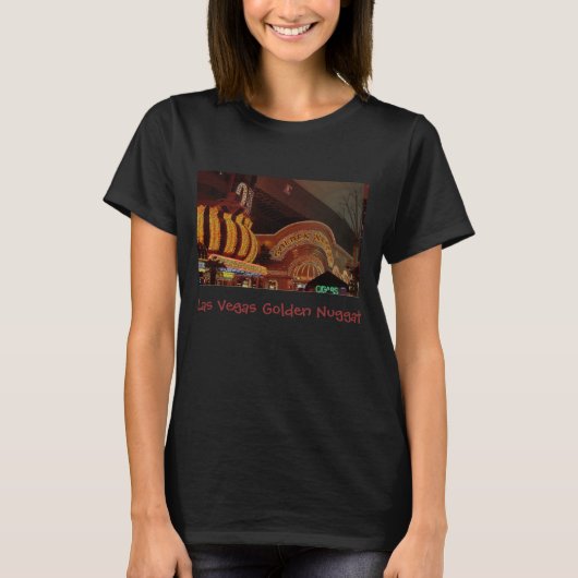 Las Vegas Golden Nugget T-shirt (Voorkant)